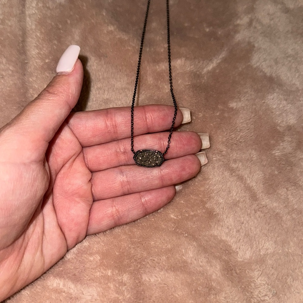 Kendra Scott drusy Elisa necklace